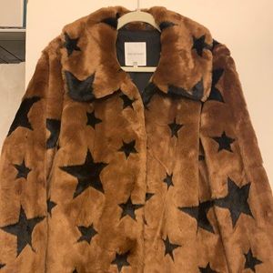 Faux Fur coat beautiful & so comfortable